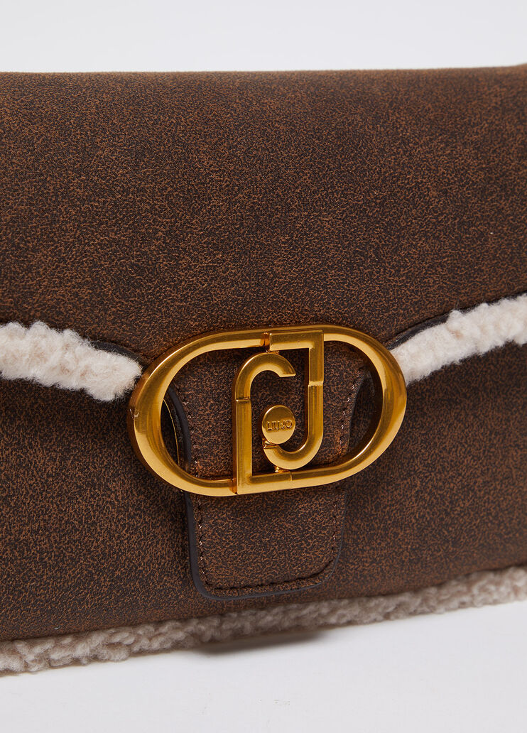 Mittelgroße Schultertasche braun Liu Jo - large image number 3