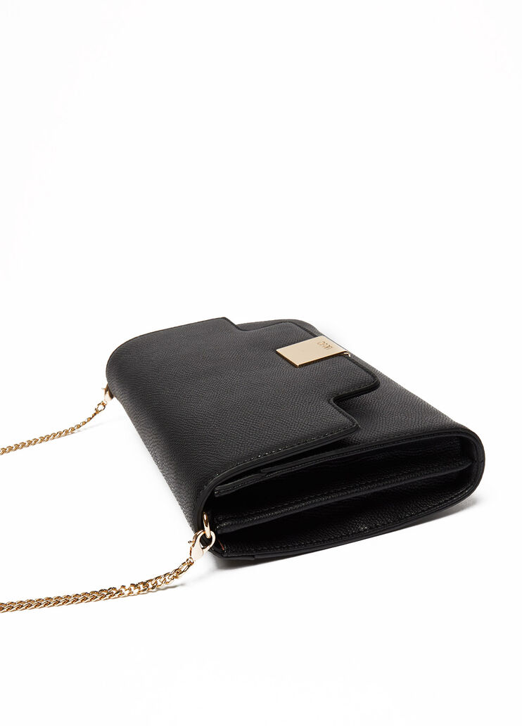 Pochette &eacute;cocon&ccedil;ue noir Liu Jo - large image number 1