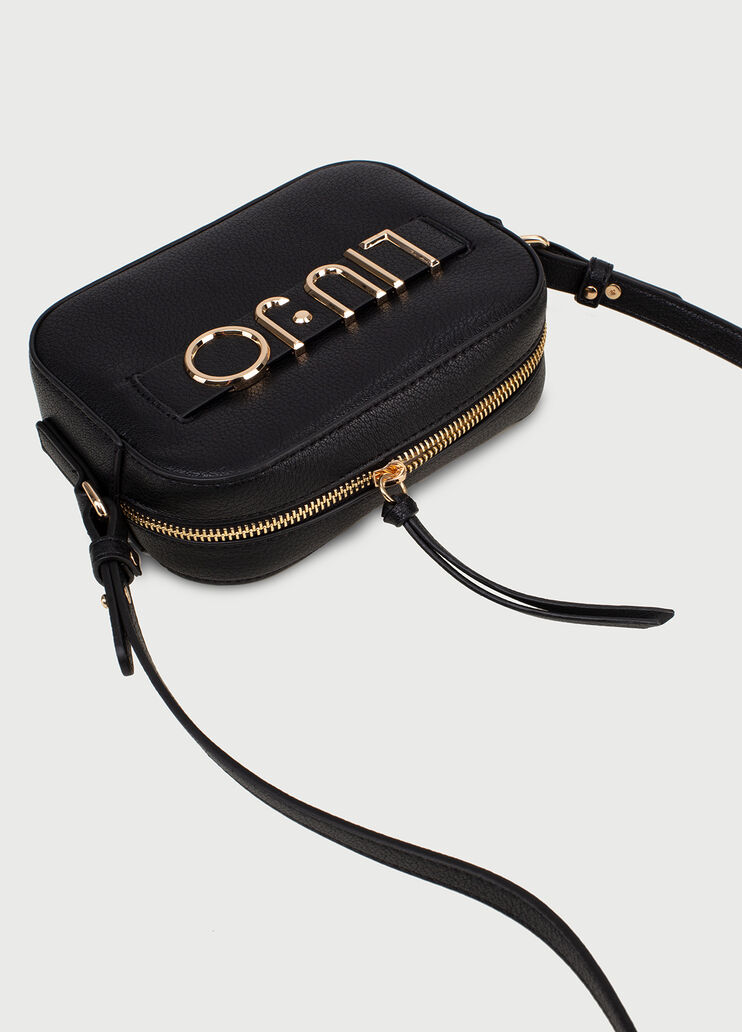 Crossbody bag with logo Black Liu Jo - large image number 4 Crossbody bag with logo Black Liu Jo - large image number 4