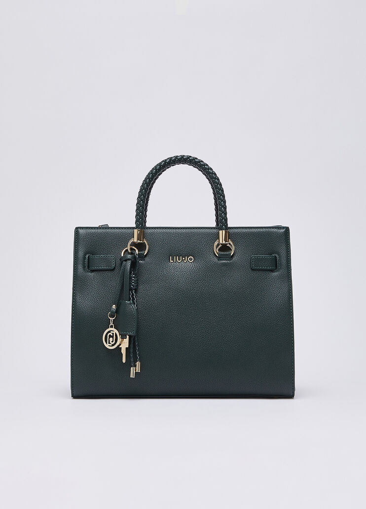 Mittlere Satchel-Tasche Dunkelgr&uuml;n Liu Jo - medium