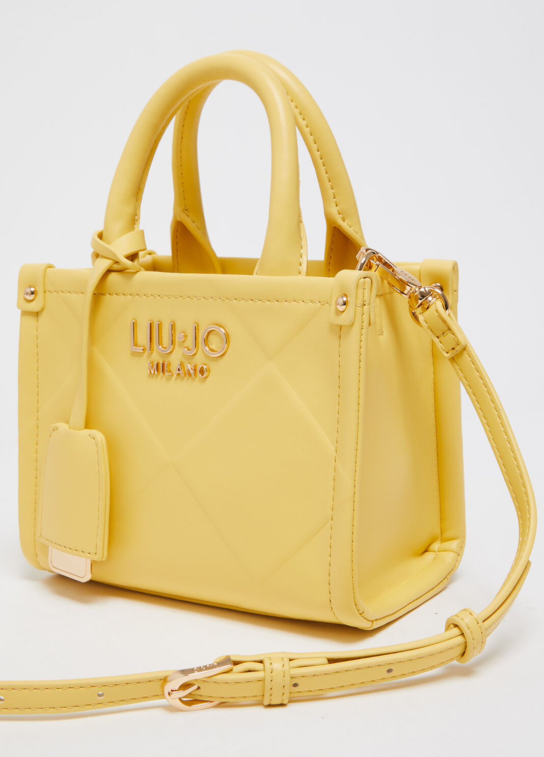 Mini bag with charm beige Liu Jo - large image number 6