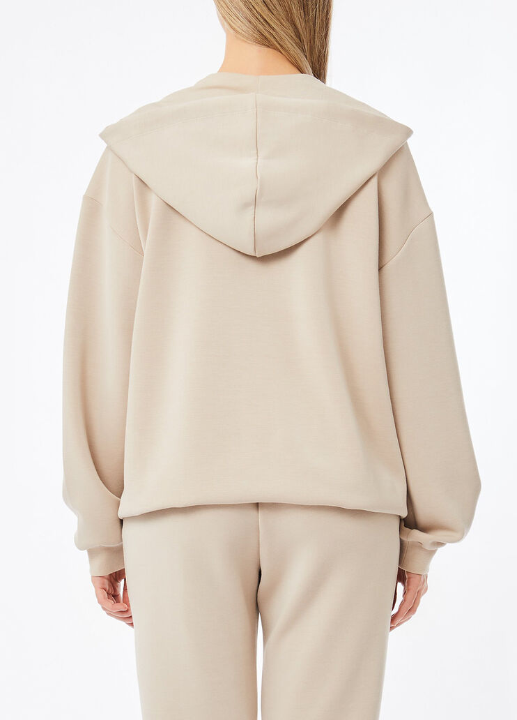 Scuba hoodie champagne Liu Jo - medium