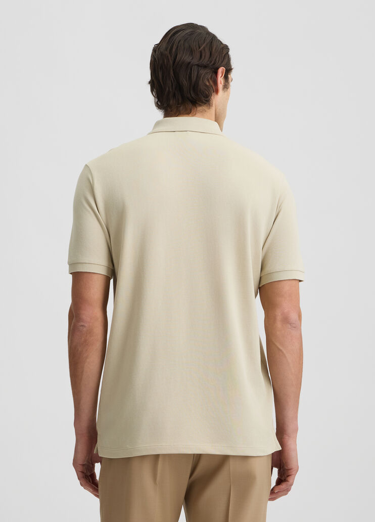 Piquet polo shirt khaki Liu Jo - large image number 1 Piquet polo shirt khaki Liu Jo - large image number 1