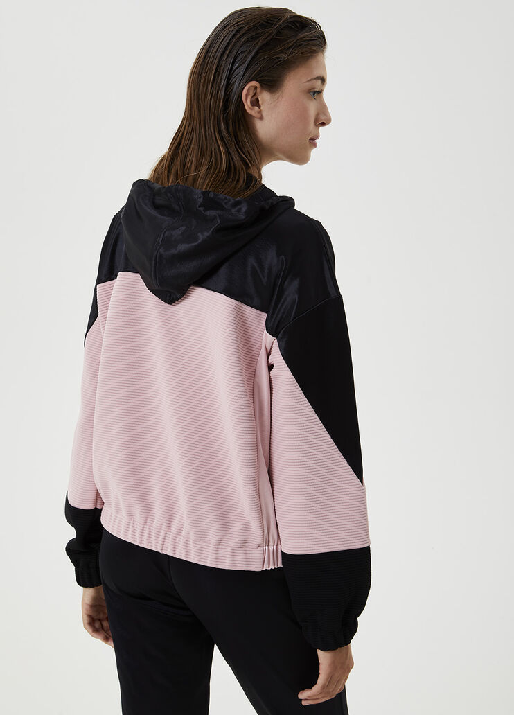 Zip hooded sweatshirt Pink Liu Jo - large image number 1