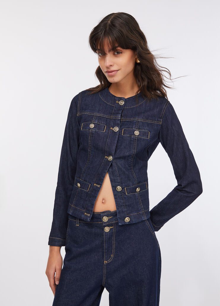 Jacke aus Denim Denimblau Liu Jo - medium