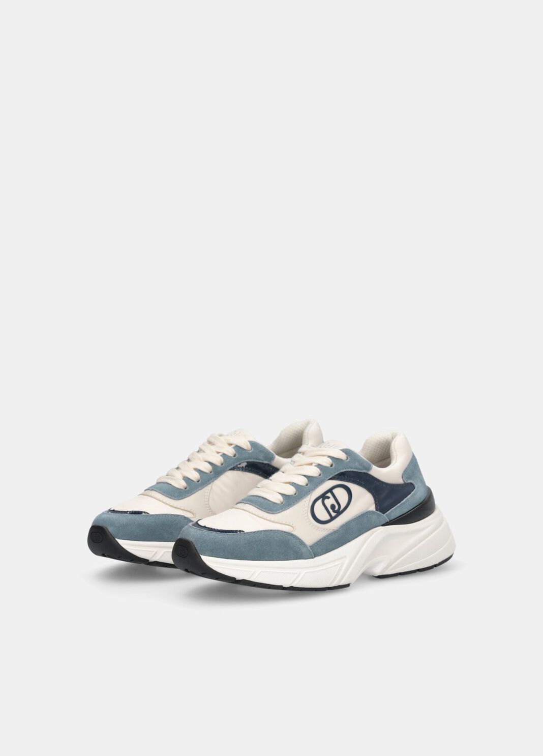 Suede and nylon sneakers beige Liu Jo - large image number 2