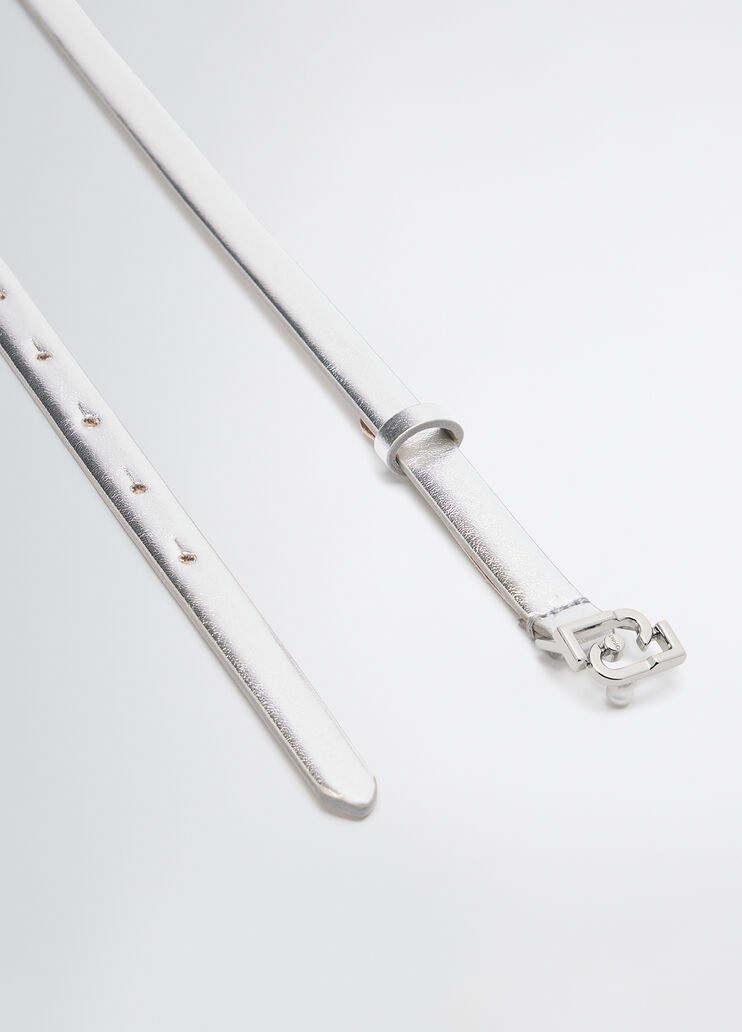Laminated belt silver tone Liu Jo - large image number 2 Laminated belt silver tone Liu Jo - large image number 2