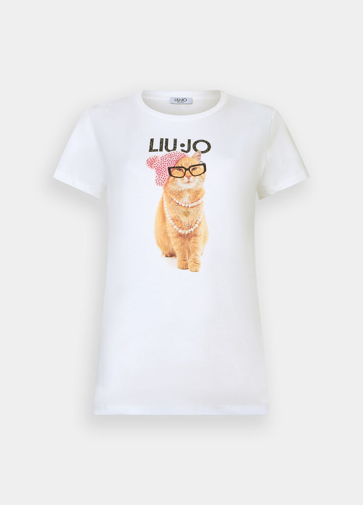 Liu Jo Better T-shirt cat-eye Liu Jo - large image number 4