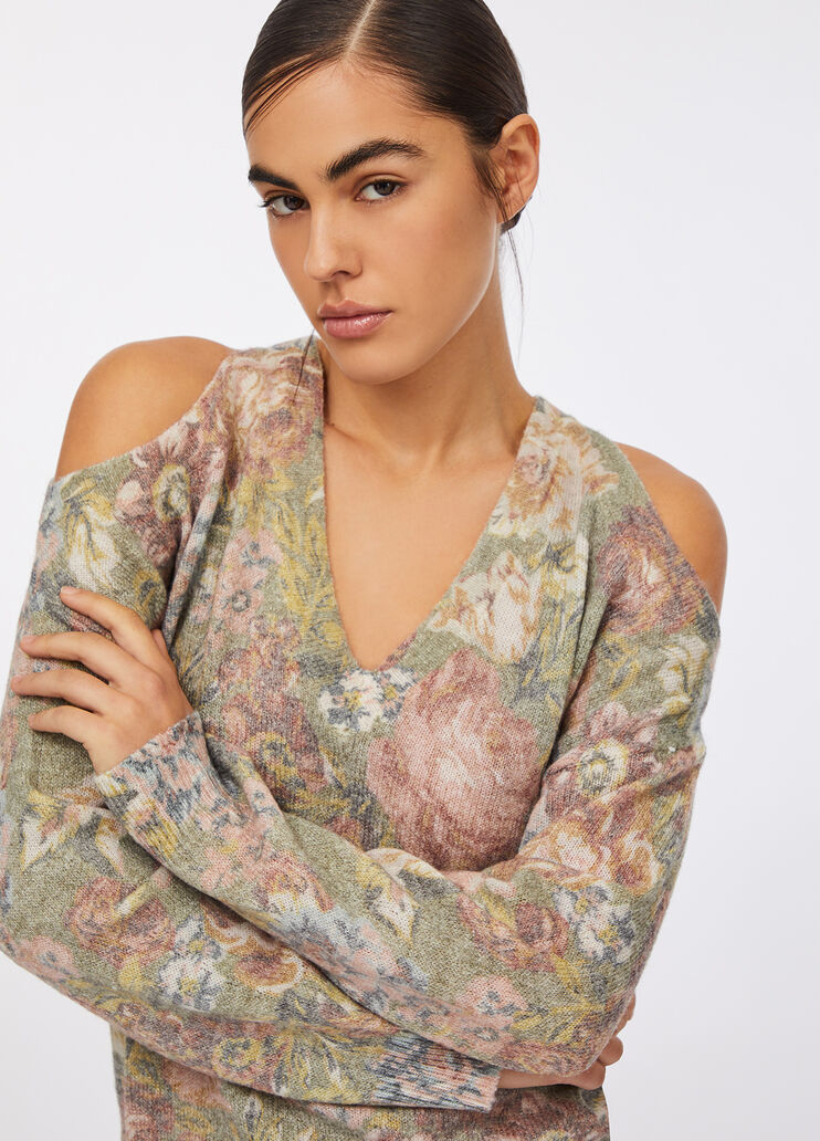 Top with cut-out sanderson print Liu Jo - large image number 2