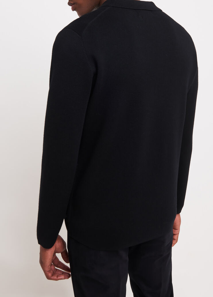 Cárdigan con cuello camisero Negro Liu Jo - large image number 1