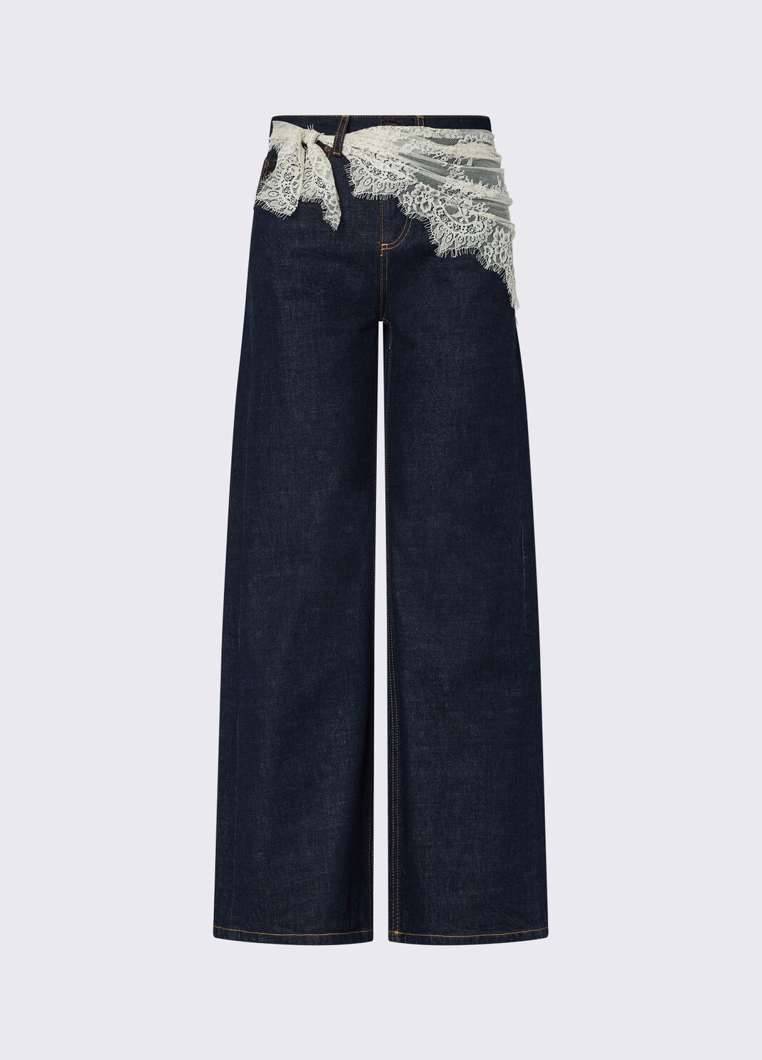 Jeans acampanados con bandana Lavado normal Liu Jo - large image number 6