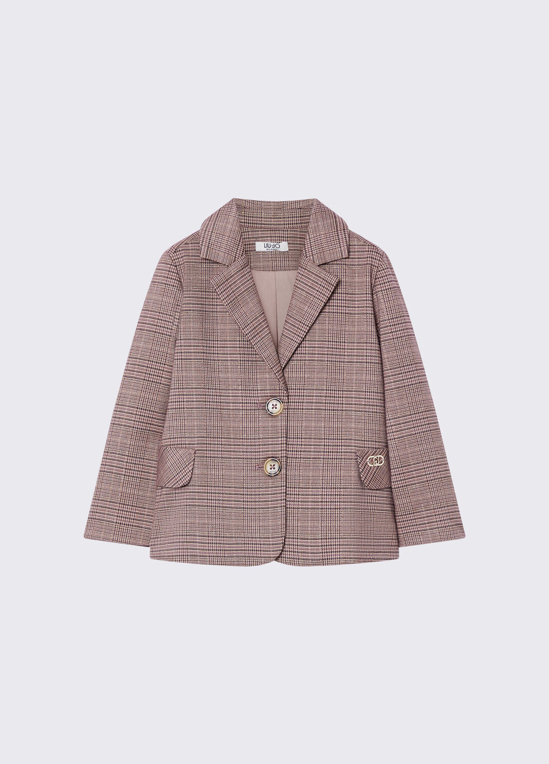 Prince of Wales Check Coat beige Liu Jo - large image number 2