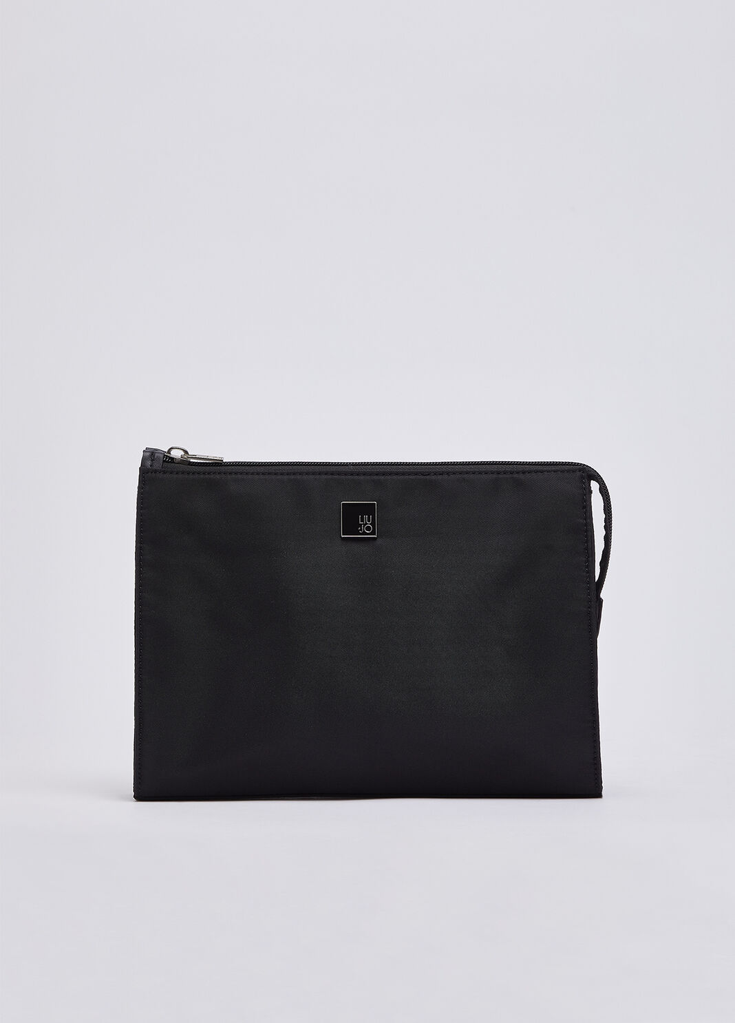 Pochette en nylon noir Liu Jo - large image number 1