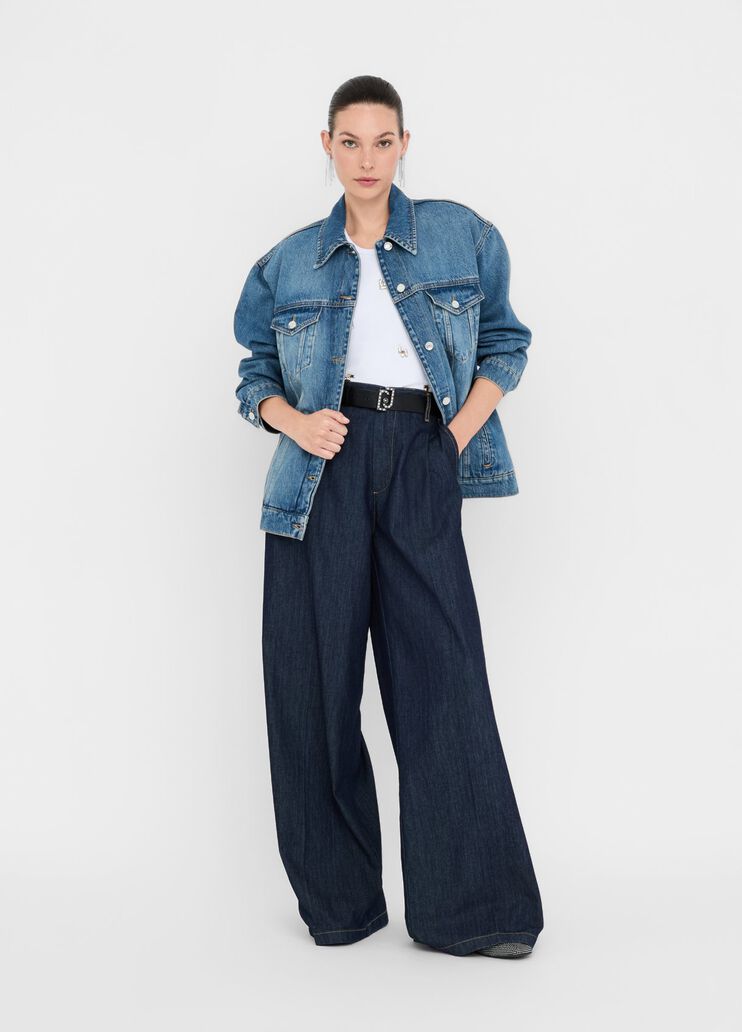 Flared chino-style jeans classic wash Liu Jo - medium Flared chino-style jeans classic wash Liu Jo - medium