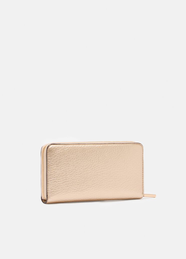 Large zip-around purse light gold Liu Jo - medium Large zip-around purse light gold Liu Jo - medium