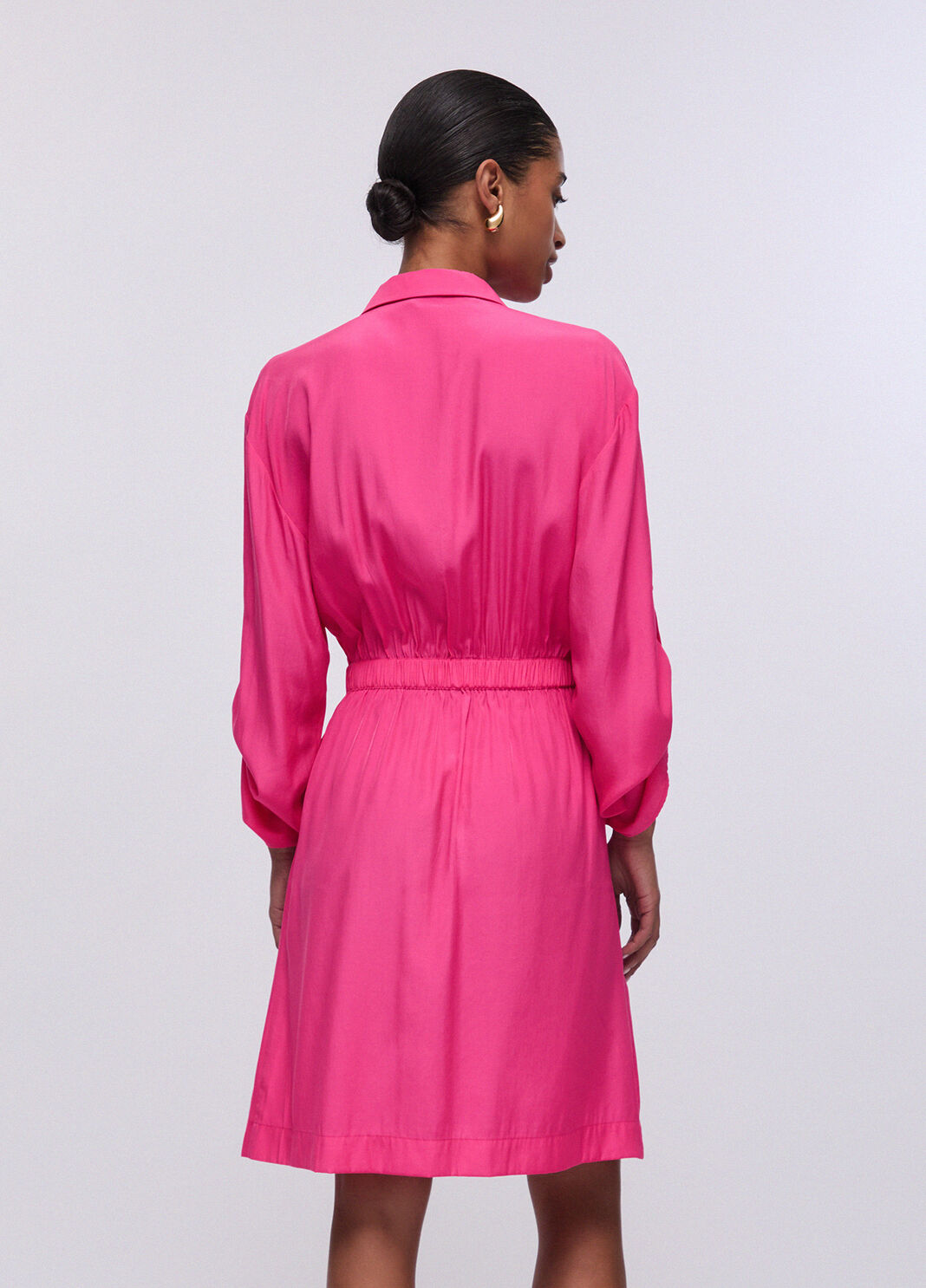 Kurzes Hemdblusenkleid Rosa Liu Jo - large image number 1