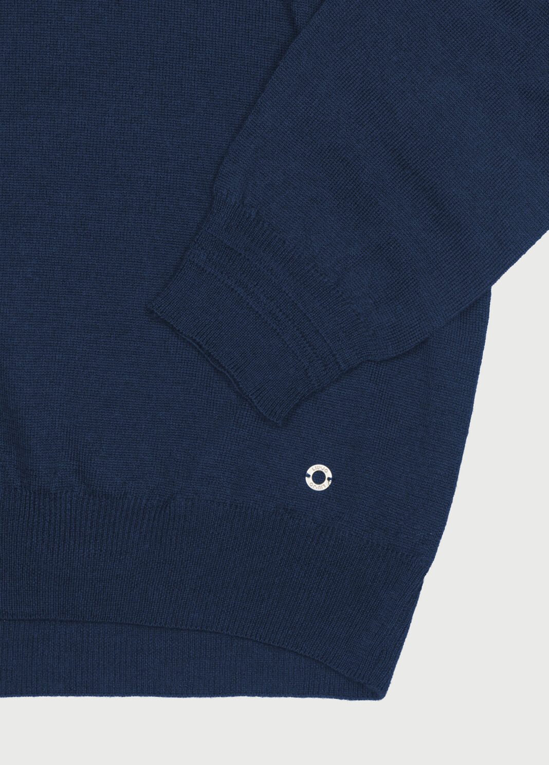 Stone wash effect turtleneck Blu scuro Liu Jo - large image number 3