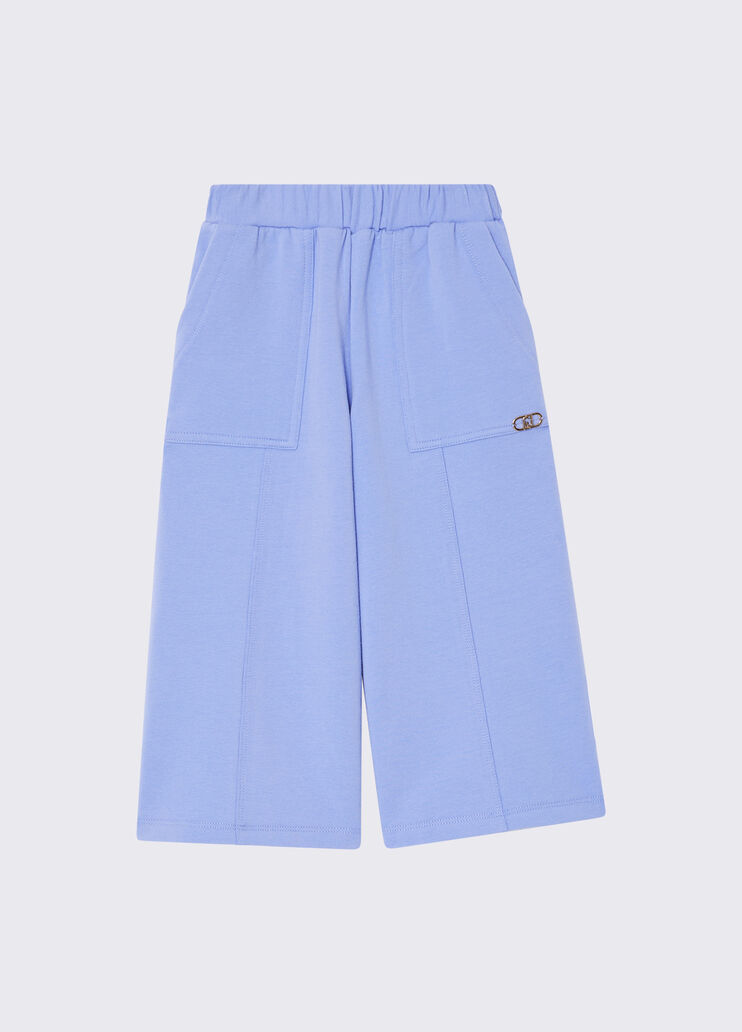 Wide leg sweatpants wisteria Liu Jo - medium