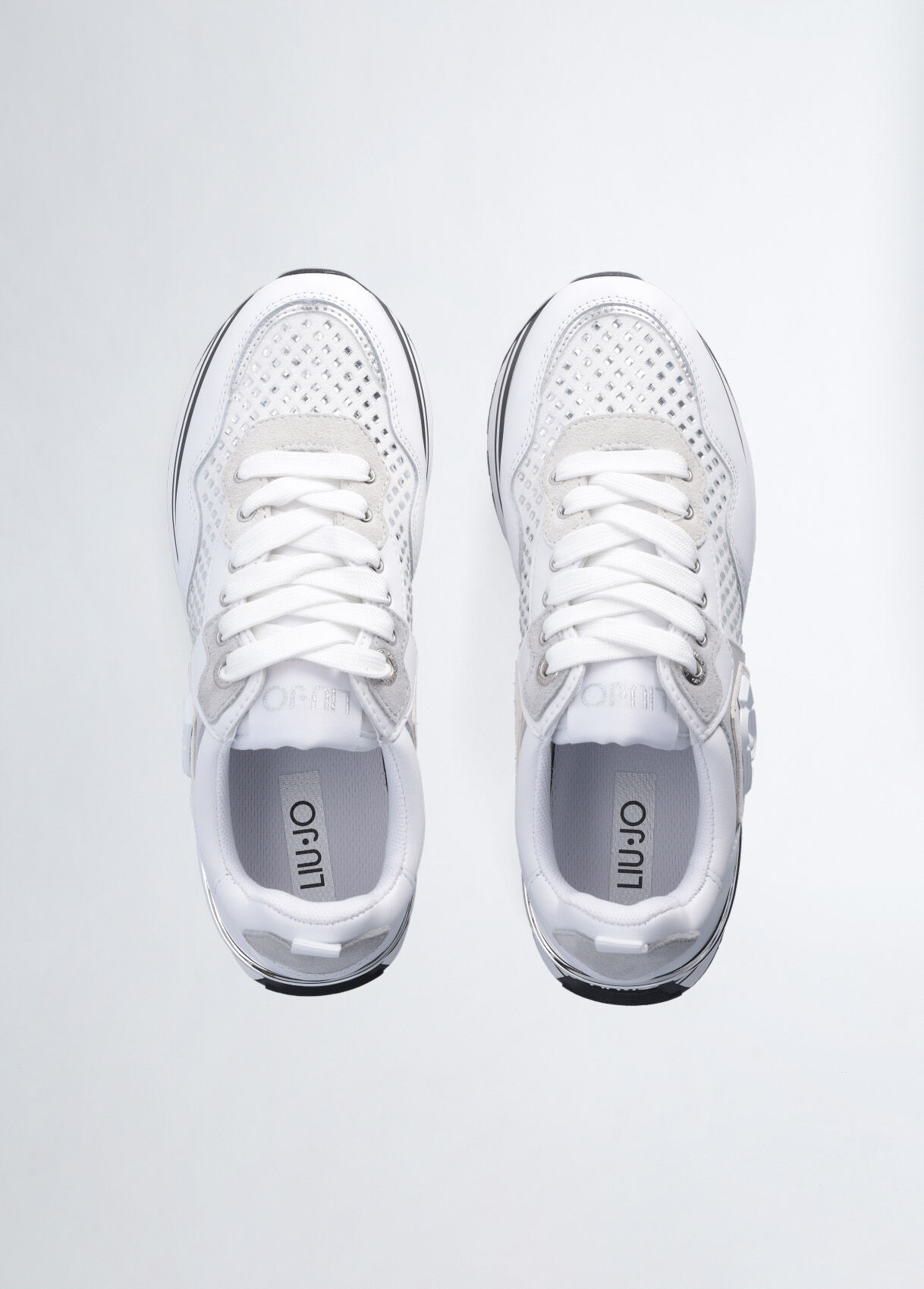 Fashion Platform Sneakers - White Platform Sneakers | ROOLEE