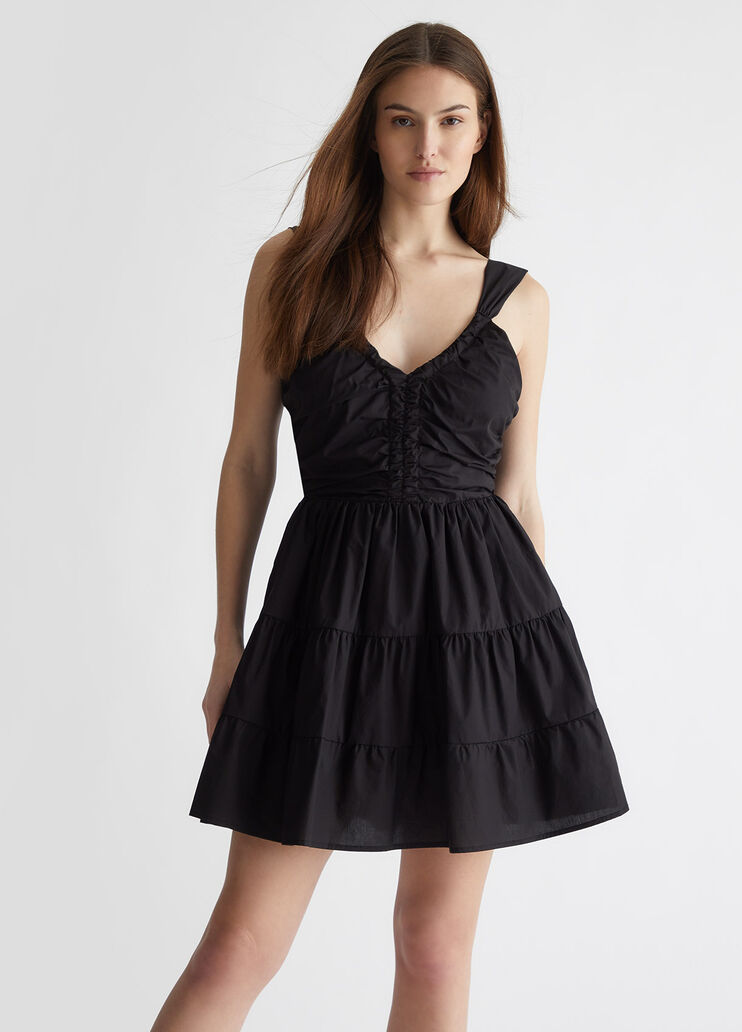 Poplin dress colour black | Liu Jo
