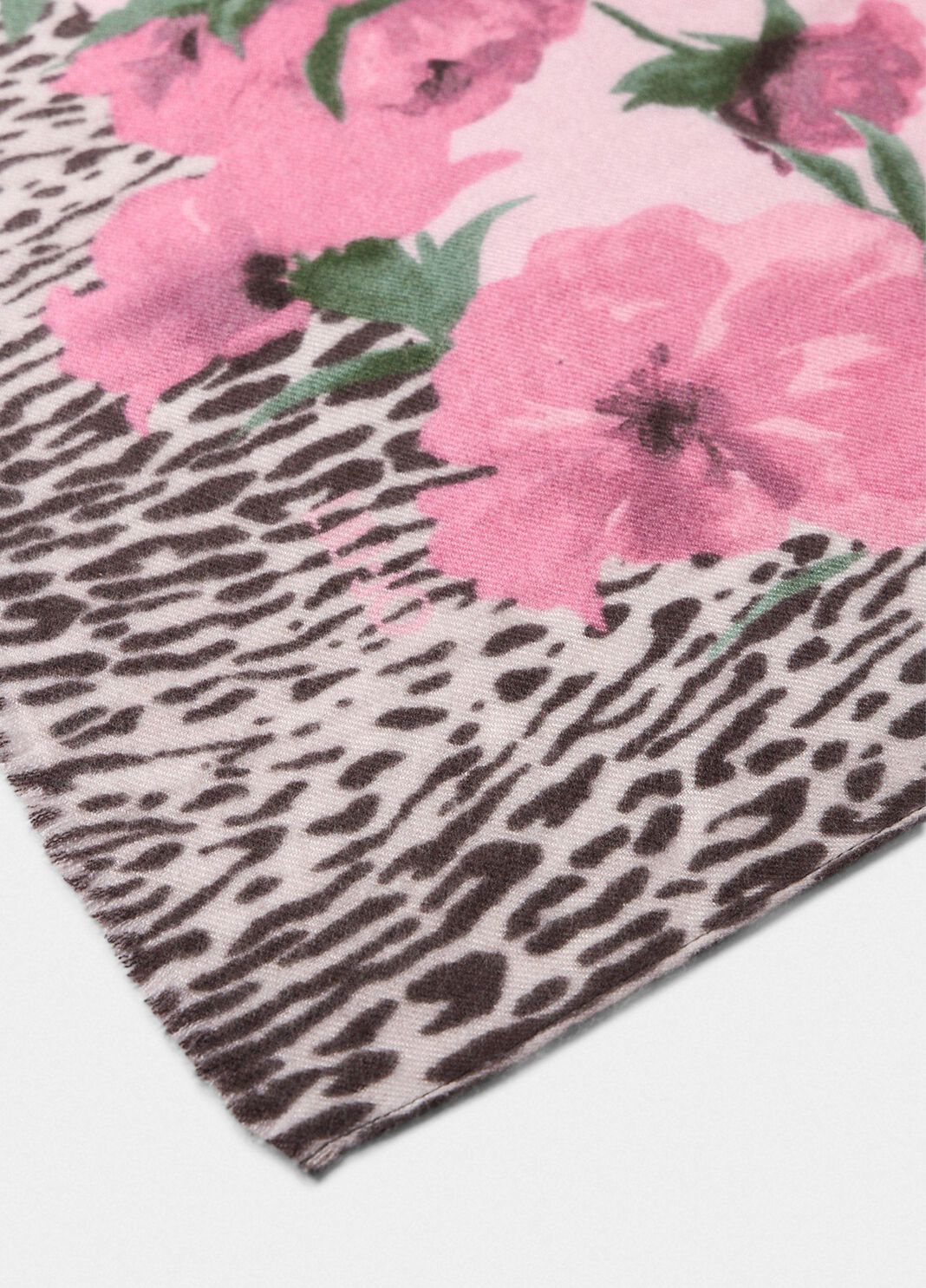 Stola mit floralem Animal-Print Flieder Liu Jo - large image number 2