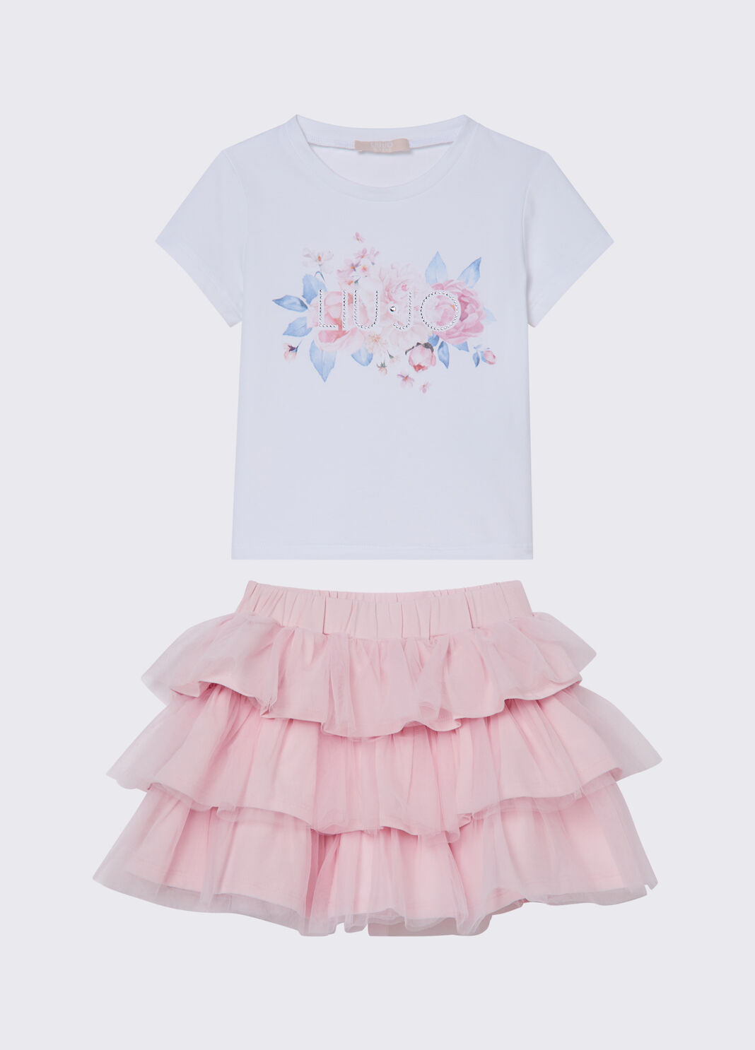 Ensemble top et jupe rose Liu Jo - large image number 0