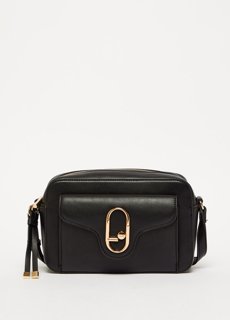 Eco-friendly crossbody bag with charm black Liu Jo - large image number 1