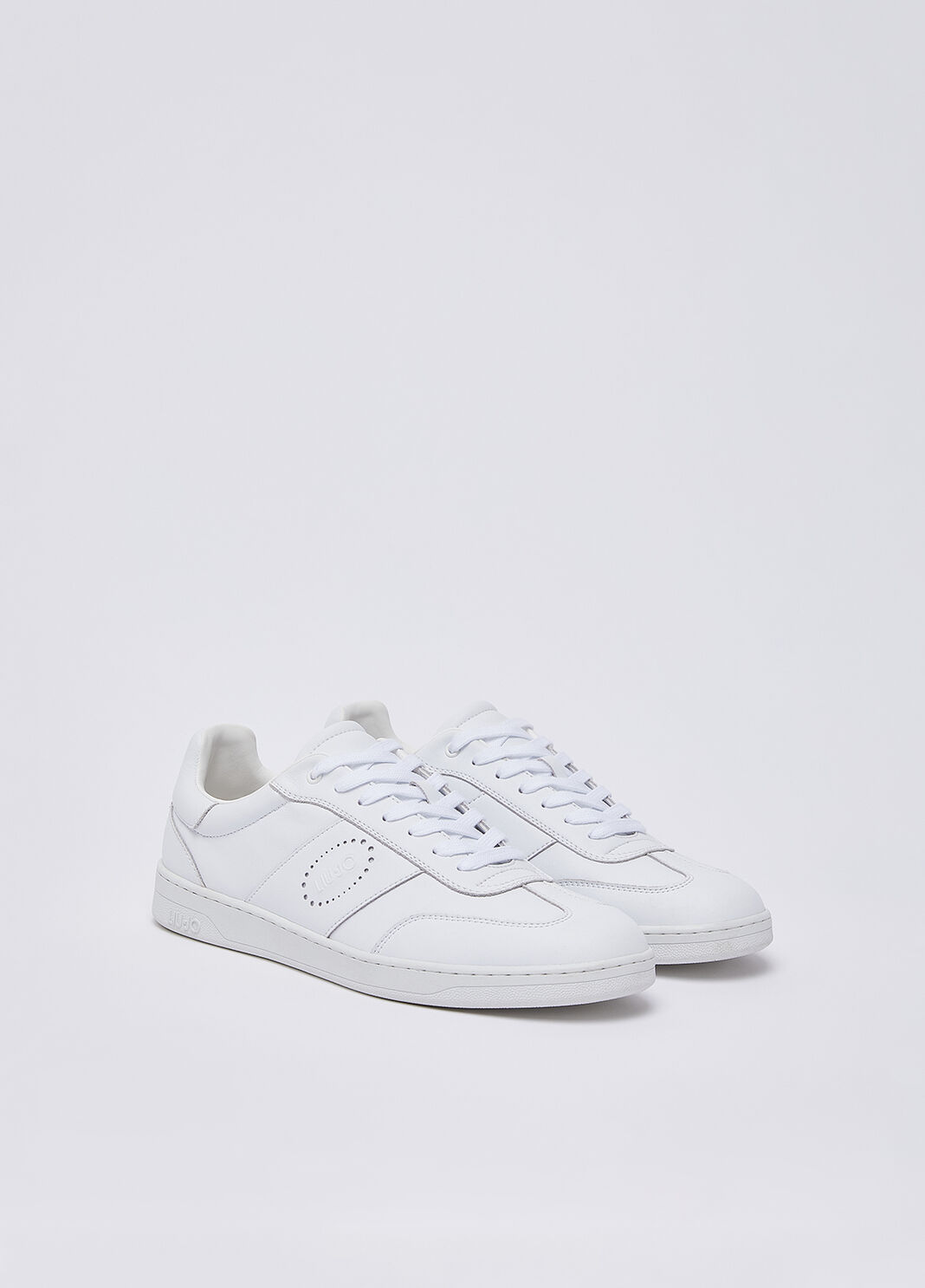 Sneakers pour homme en cuir blanc Liu Jo - large image number 2