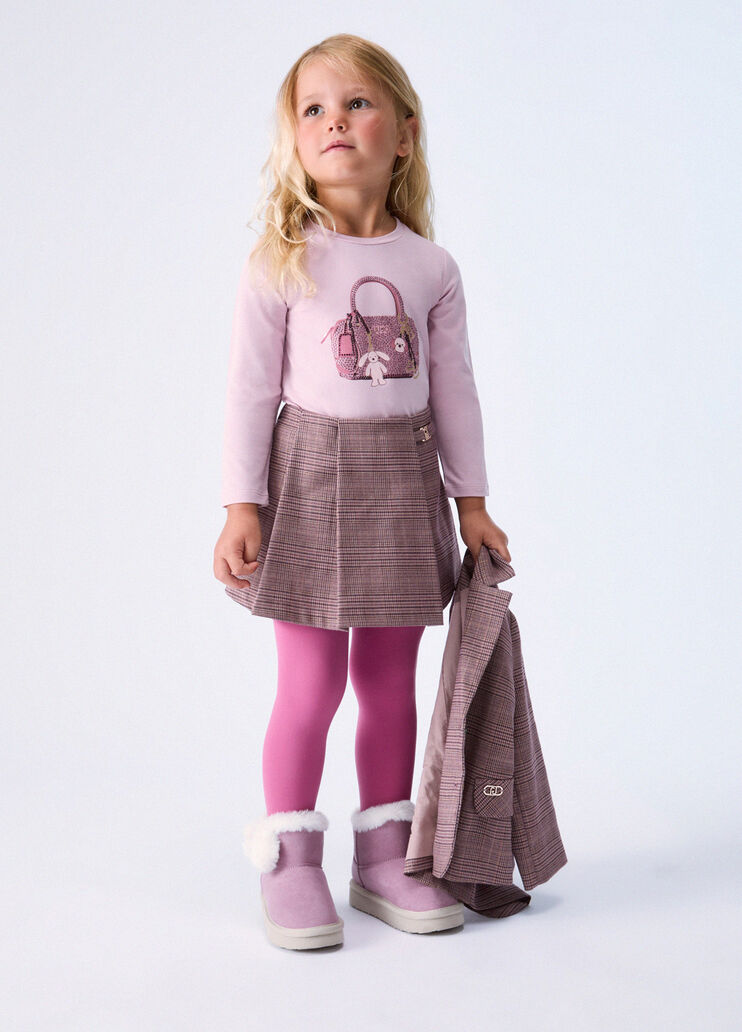 Long-sleeve T-shirt with print pink Liu Jo - medium