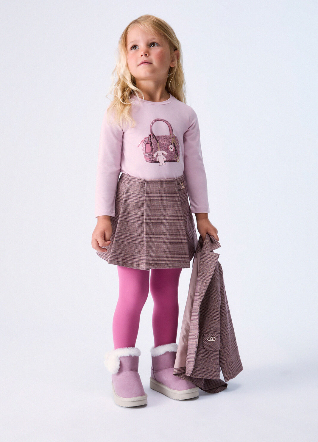 Long-sleeve T-shirt with print pink Liu Jo - large image number 1
