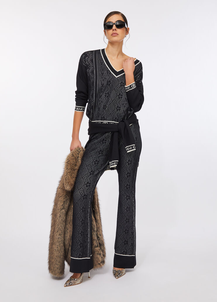 Pullover Liu Jo Better Schwarz Liu Jo - large image number 5