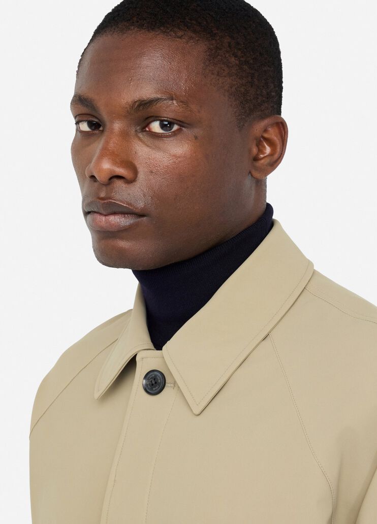 Long Harrington jacket khaki green Liu Jo - large image number 2