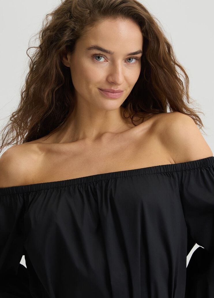 Cotton dress black Liu Jo - large image number 2 Cotton dress black Liu Jo - large image number 2