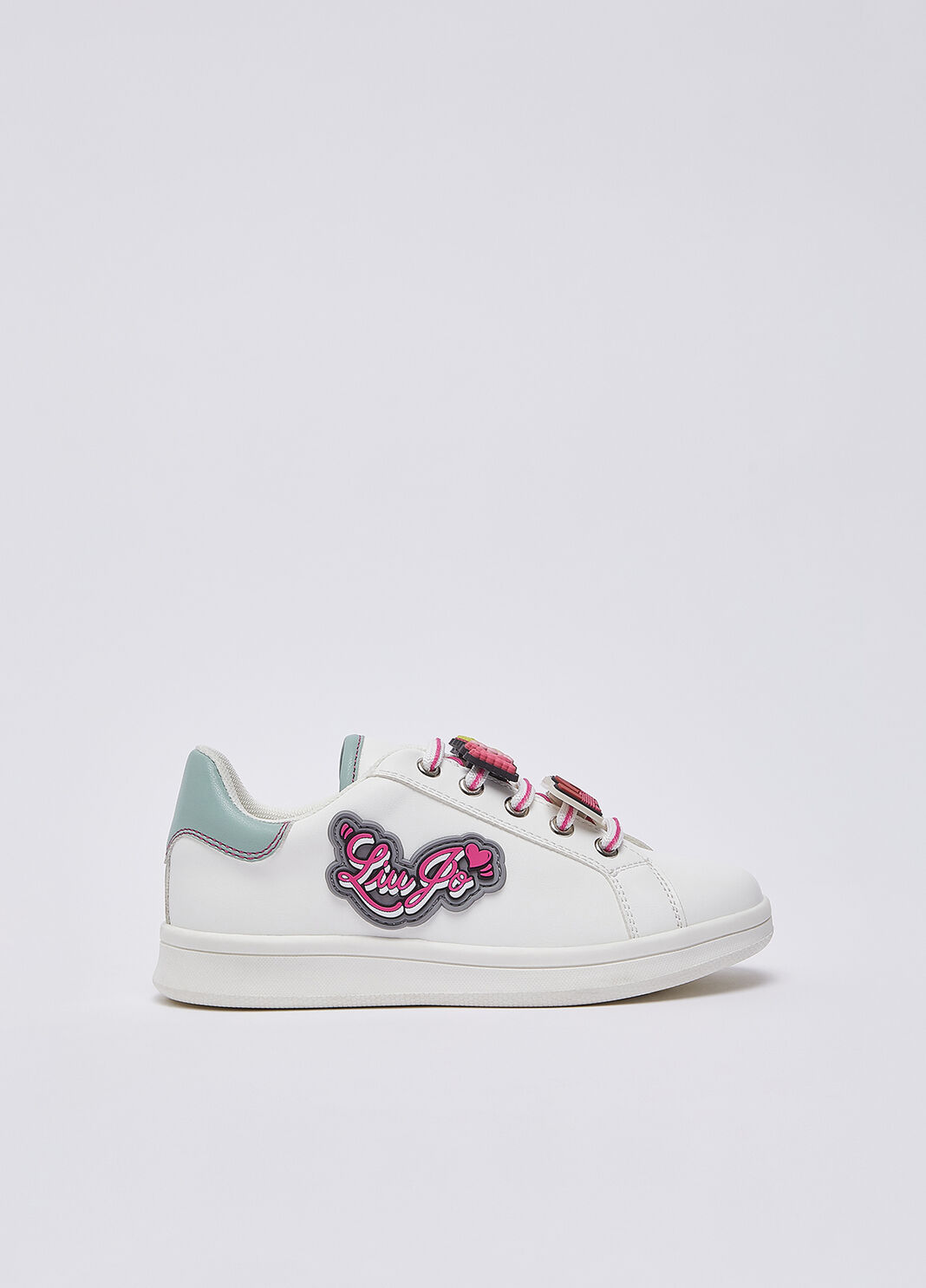 Sneakers with colorful patch white Liu Jo - large image number 0