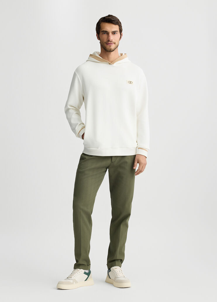 White hoody tofu white Liu Jo - large image number 5 White hoody tofu white Liu Jo - large image number 5