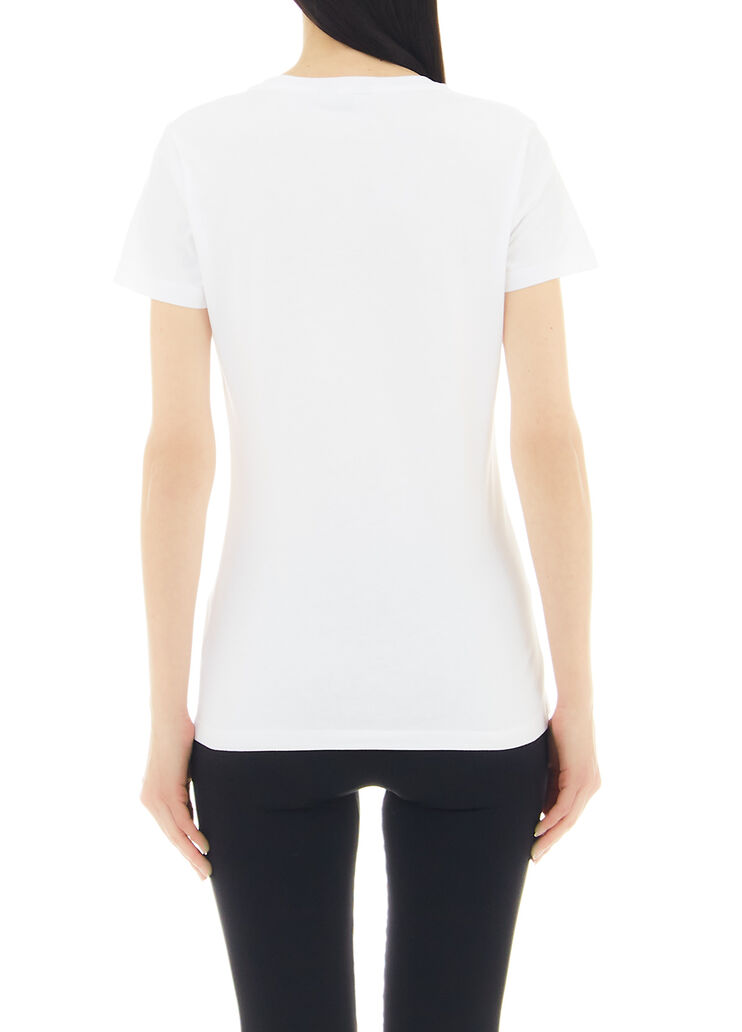 Экологичная футболка белый/собачка Liu Jo - large image number 1