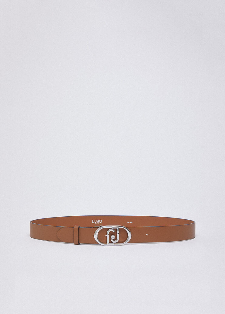 Leather belt brown Liu Jo - medium