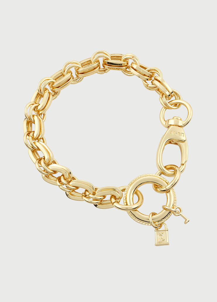 Armband mit Schloss-Charm Goldfarben Liu Jo - large image number 0