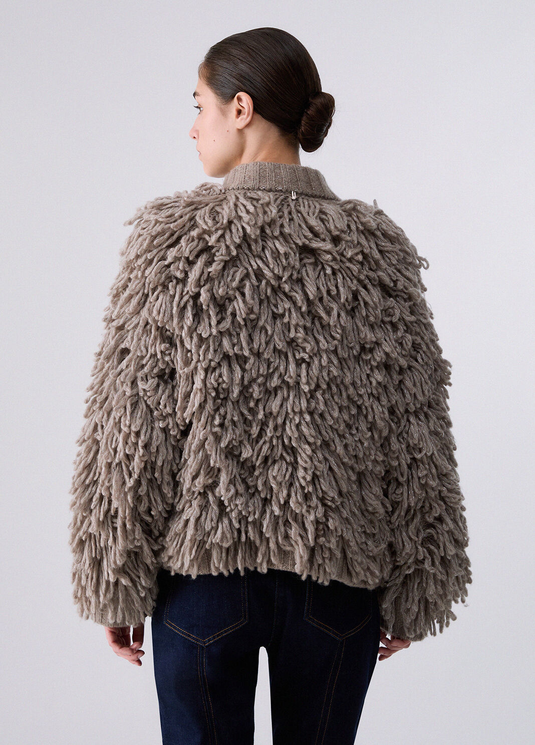 Soft Knit Jacket beige Liu Jo - large image number 1