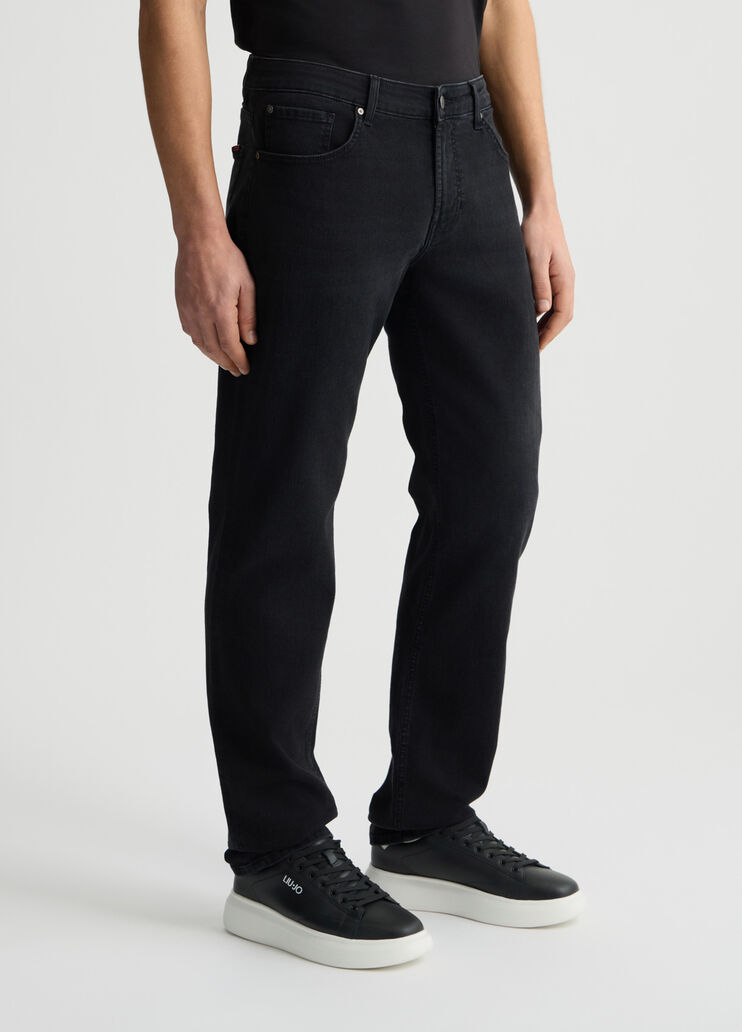 Black slim fit jeans black denim Liu Jo - large image number 3 Black slim fit jeans black denim Liu Jo - large image number 3