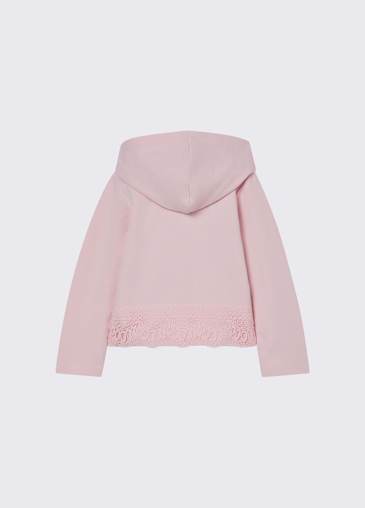 Felpa con ricamo rosa Liu Jo - medium