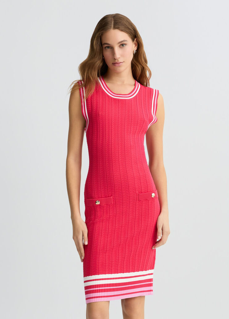 Red knit dress red Liu Jo - large image number 0 Red knit dress red Liu Jo - large image number 0