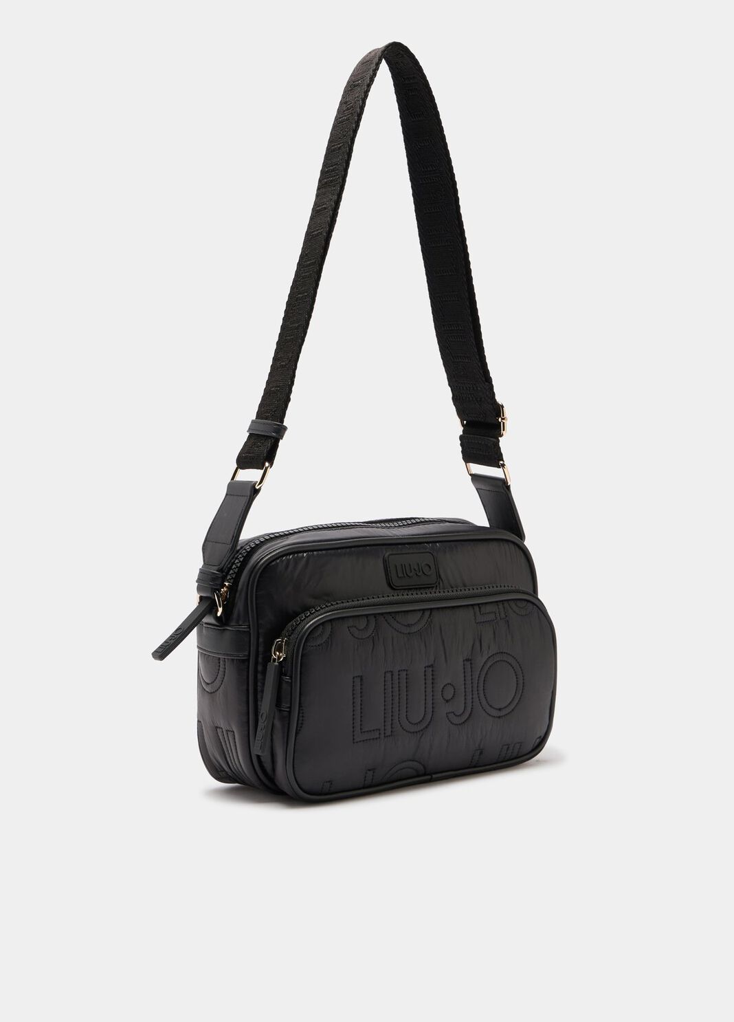 Medium crossbody bag with pocket black Liu Jo - large image number 2