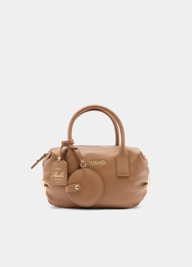 Small bag with charm brown Liu Jo - medium Small bag with charm brown Liu Jo - medium