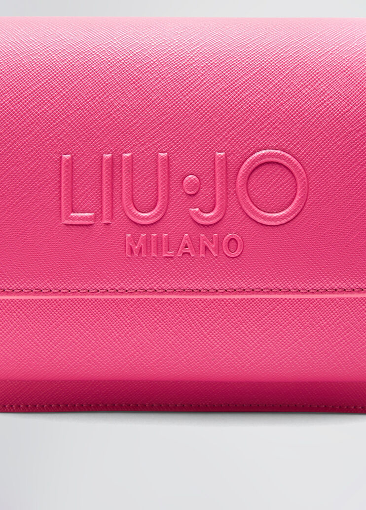 Bright pink crossbody bag dark pink Liu Jo - large image number 4 Bright pink crossbody bag dark pink Liu Jo - large image number 4