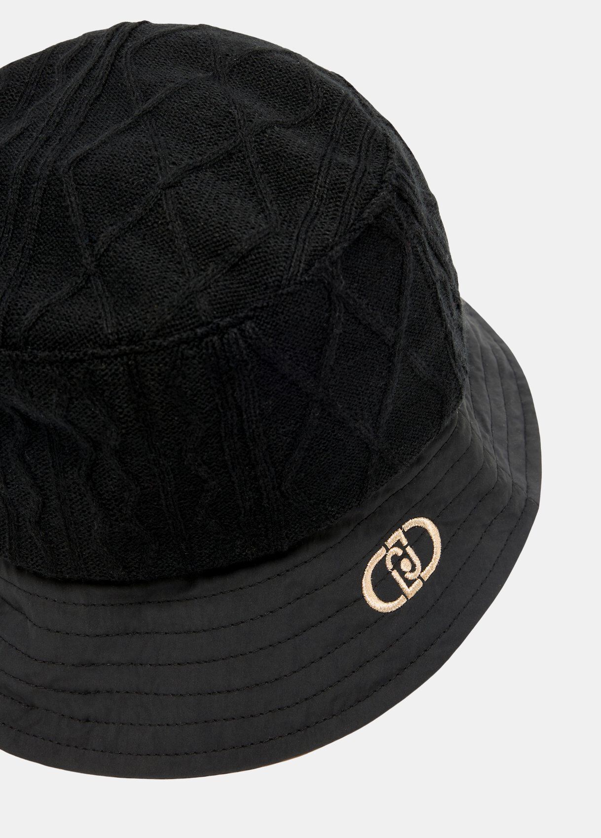 Knit bucket hat colour black | Liu Jo