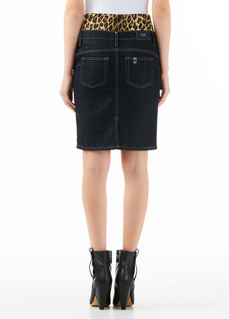 Denim midi skirt Normal wash Liu Jo - large image number 1