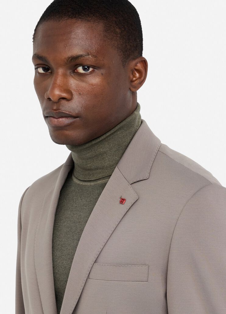 Blazer aus Jersey Khaki Liu Jo - large image number 2 Blazer aus Jersey Khaki Liu Jo - large image number 2