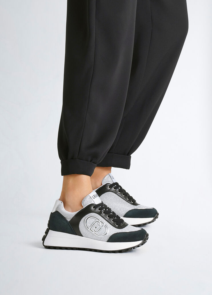 Black lurex sneakers black Liu Jo - medium Black lurex sneakers black Liu Jo - medium