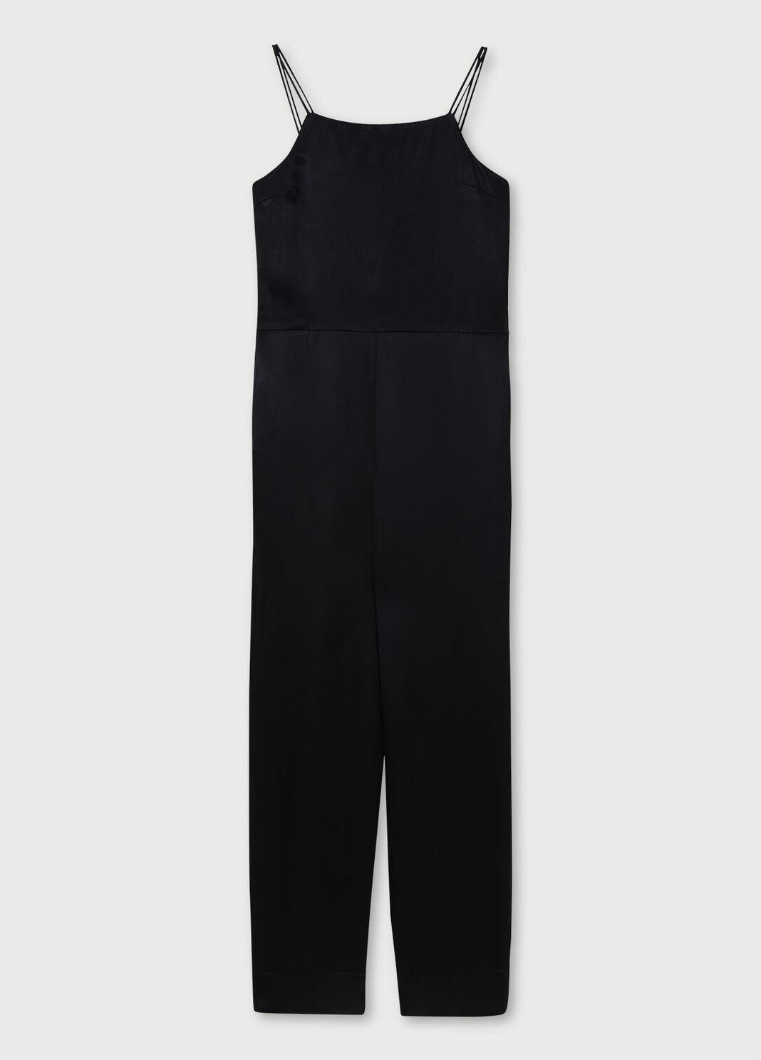 Long satin jumpsuit Black Liu Jo - large image number 4